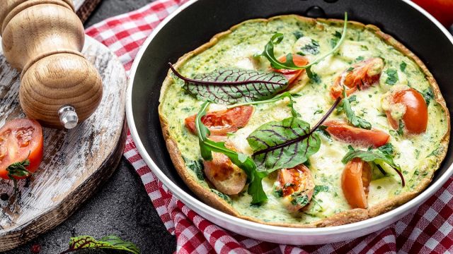 Reteta Omleta Cu Rosii Si Spanac