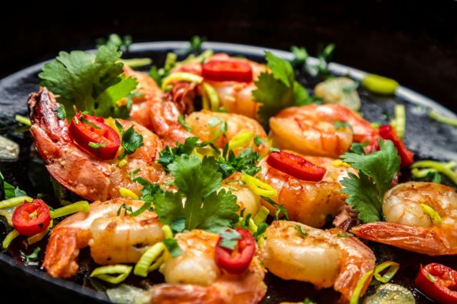 Reteta Tigaie Picanta Cu Creveti