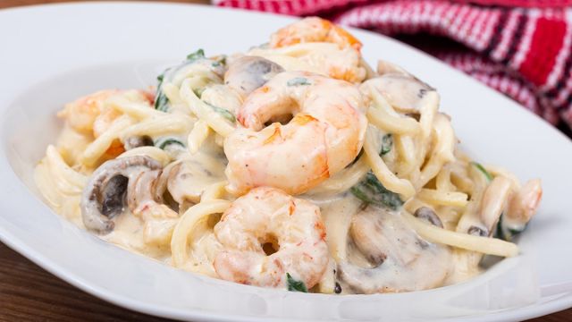 Reteta Paste Alfredo Cu Creveti