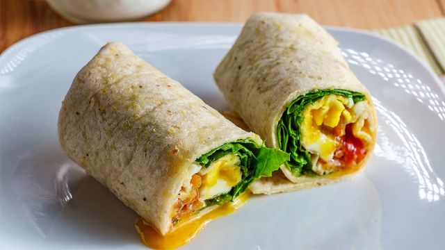 Reteta Wrap Cu Oua Si Bacon