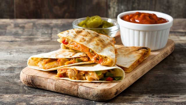 Reteta Quesadilla Cu Pui Si Ardei