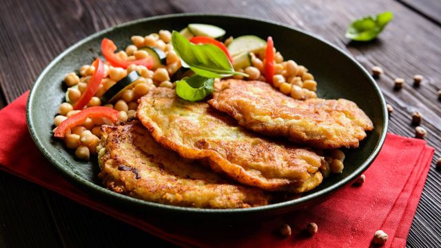 Reteta Snitel De Pleurotus, Cu Fasole Alba