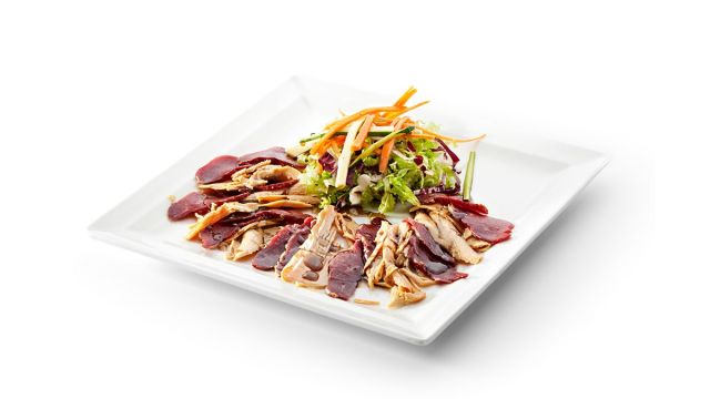 Reteta Muschi De Vita Cu Millefeuille De Cartofi Si Ciuperci