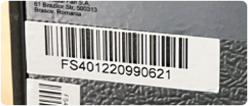 Serial number info